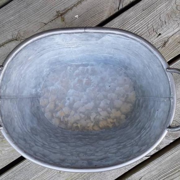 Cow Folk Art Galvanized Tub Home Decor Kid Decor - Picture 8 of 8